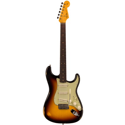 Fender Custom Shop Late 1962 Stratocaster Relic With Closet Classic Hardware - 3-Color Sunburst (346726)
