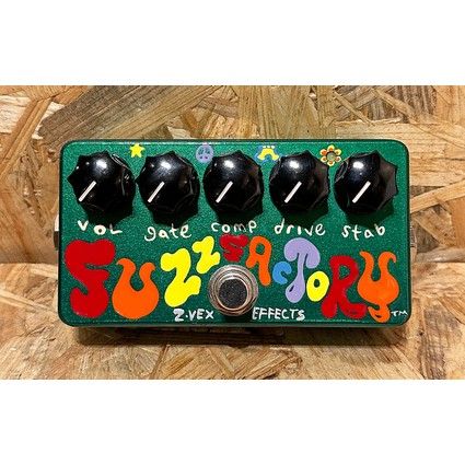 Pre Owned ZVex Hand Painted Fuzz Factory Pedal (347075)