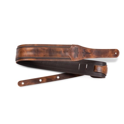 Taylor Fountain Leather Strap  2.5", Weathered Brown (347655)
