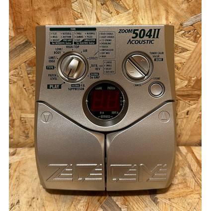 Pre Owned Zoom 504 II Acoustic Multi FX Inc. Box & Psu (349673)