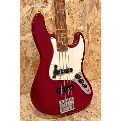 Pre Owned Fender 2009 Highway One Jazz Bass - Wine Transparent, Rosewood Inc. Case (350013)