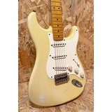 Pre Owned Fender 2012 Custom Shop 1956 Stratocaster Relic - Aged Olympic White, Maple Inc. Case (350594)