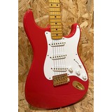 Pre Owned Fender 2020 Custom Shop '57 Stratocaster NOS - Fiesta Red, Gold Hardware Inc. Case (356268)
