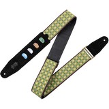 Levy's Jacquard Weave Guitar Strap - Green (359979)