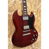 Pre Owned Gibson 1975 SG Standard (Neck Repair) - Cherry Inc. Case (360777)