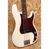 Pre Owned Fender 2021 American Professional II Precision Bass - Olympic White, RW Inc. Case (362535)