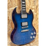 Pre Owned Gibson 2023 SG Modern - Blueberry Fade Inc. Case (364119)