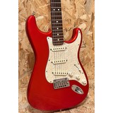 Pre Owned Fender 2002 American Stratocaster *Upgraded* - Chrome Red, Rosewood Inc. Case (368049)