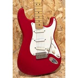 Pre Owned Fender 1998 Eric Clapton Stratocaster - Torino Red, Maple Inc. Case (368186)