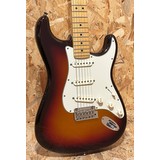 Pre Owned Fender 2013 American Deluxe Strat Plus - Mystic 3-Colour Sunburst, Maple Inc. Case (368797)