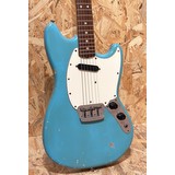 Pre Owned Fender 1973 Music Master - Daphne Blue Inc. Case (369091)