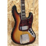 Pre Owned Fender 1973 Jazz Bass - Sunburst Inc. Case (370295)