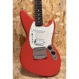 Pre Owned Fender 2021 Kurt Cobain Jag-Stang - Fiesta Red, Rosewood Inc. Bag (370738)