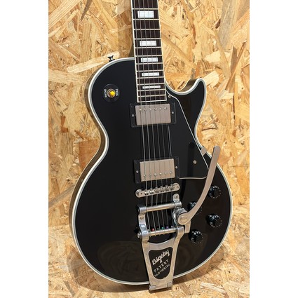 Pre Owned Gibson Custom Shop 2014 Les Paul Custom w/ Bigsby - Ebony Inc. Case