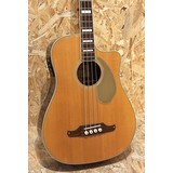 Pre Owned Fender 2012 Kingman SCE V2 Electro Acoustic Bass - Natural Inc. Case (370936)