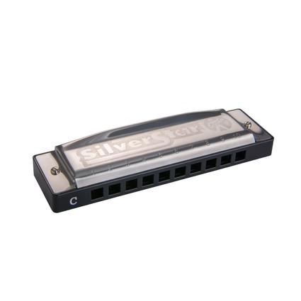 Hohner Silver Star Harmonica - Key of D (48989)