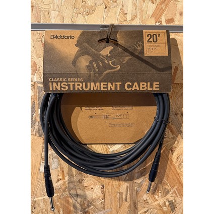 D'Addario PW Classic Series Instrument Cable 20ft - 6.10m (72304)
