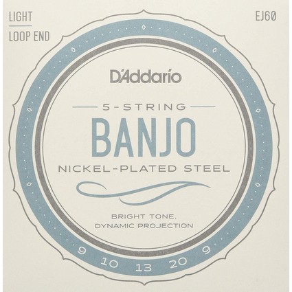 D'Addario EJ60 5-String Banjo Strings (76487)