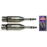 Stagg AC-XFPMSH Balanced Female XLR Male Jack Adaptor (92043)