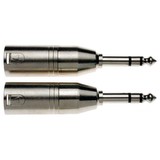 Stagg Balanced Male XLR  Male Jack Adaptor - AC-XMPMSH (92067)