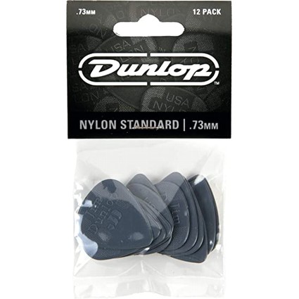 Dunlop Nylon Std. 73mm Pick 12 Pack (92630)